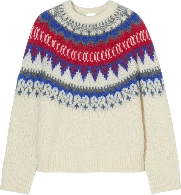 Closed Closed Crew Neck Long Sleeve Truien Ecru C96419-94c-jc