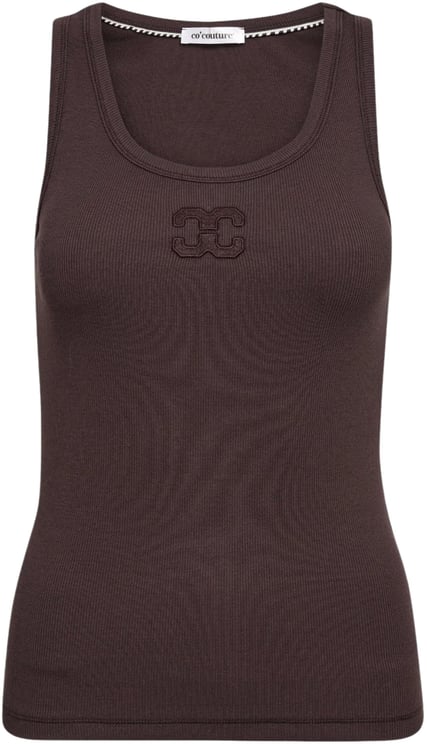 Co 'Couture Co Couture Grannycc Tops Donkerbruin 43009