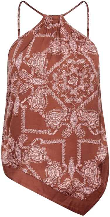 Co 'Couture Co Couture Bandiecc Tops Rood 45143