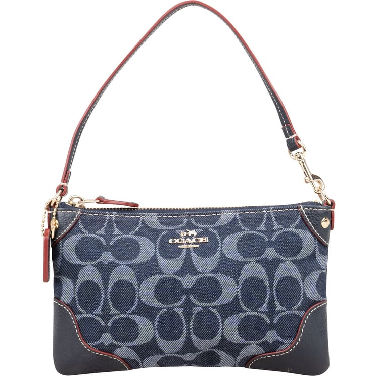 Coach Coach Monogram Signature Denim Handbag