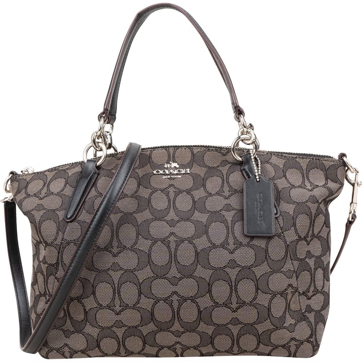 Coach Coach Monogram Signature Prairie Satchel Handbag