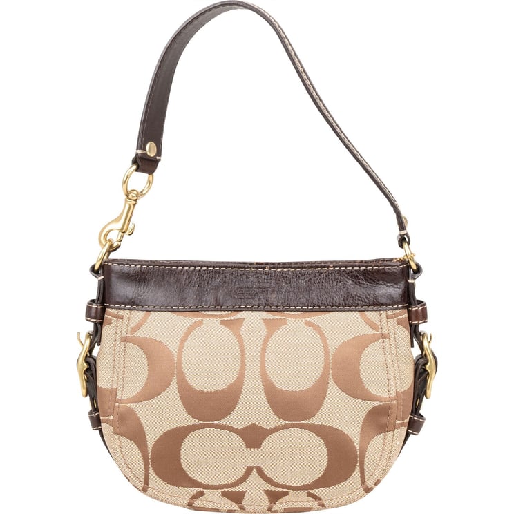 Coach Coach Monogram Signature Soho Demi Shoulder Bag
