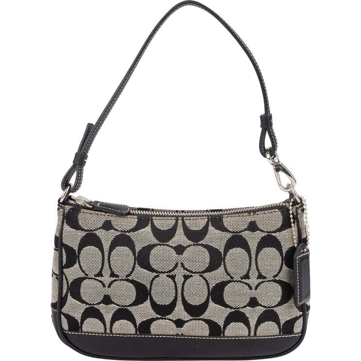 Coach Coach Signature Monogram Pochette Handbag