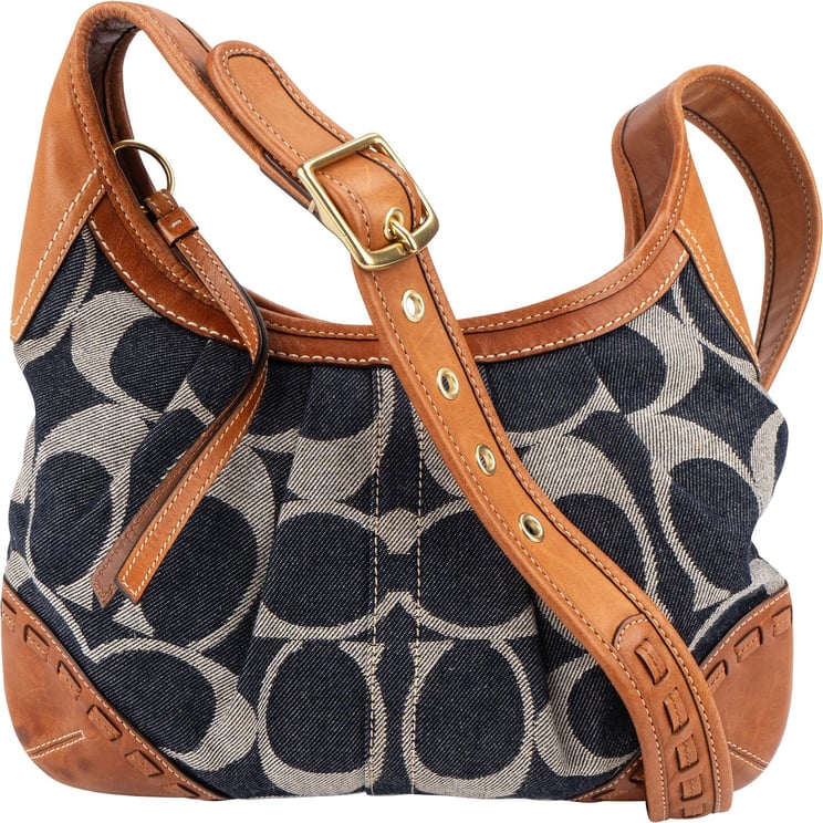 Coach Coach Monogram Denim Signature Soho Crossbody Bag