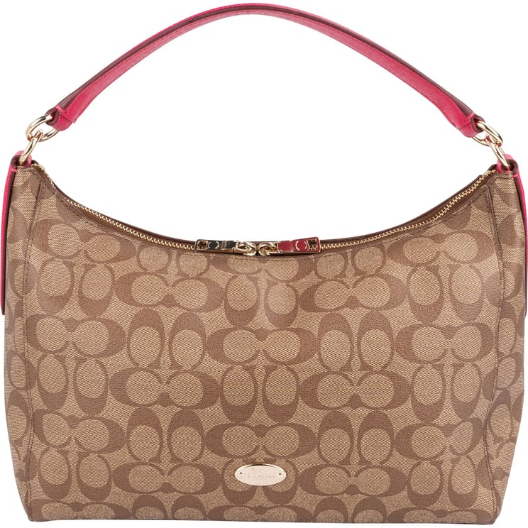 Coach Coach Monogram Signature Mia Hobo Shoulder Bag