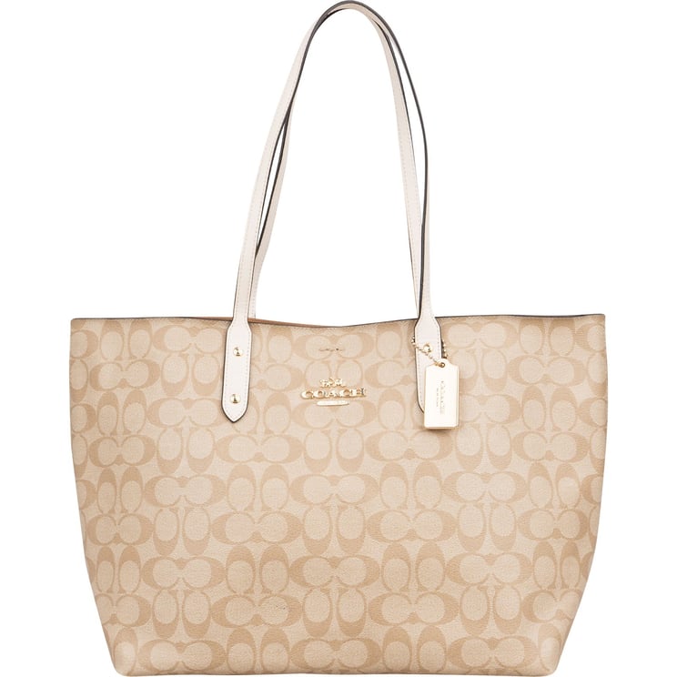 Coach Coach Monogram Signature City Shopper Shoulder Bag