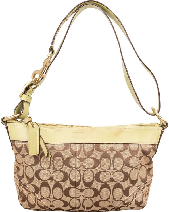 Coach Coach Monogram Signature Hobo Shoulder Bag