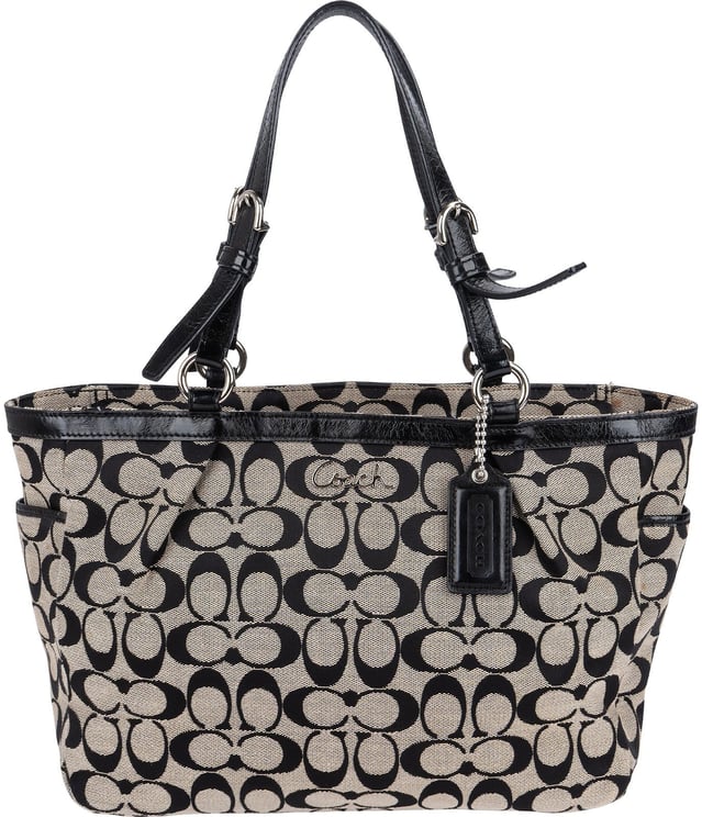 Coach Coach Monogram Signature Gallery Tote Shoulder Bag
