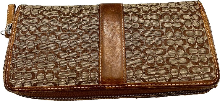 Coach Coach Tabby wallet Beige long