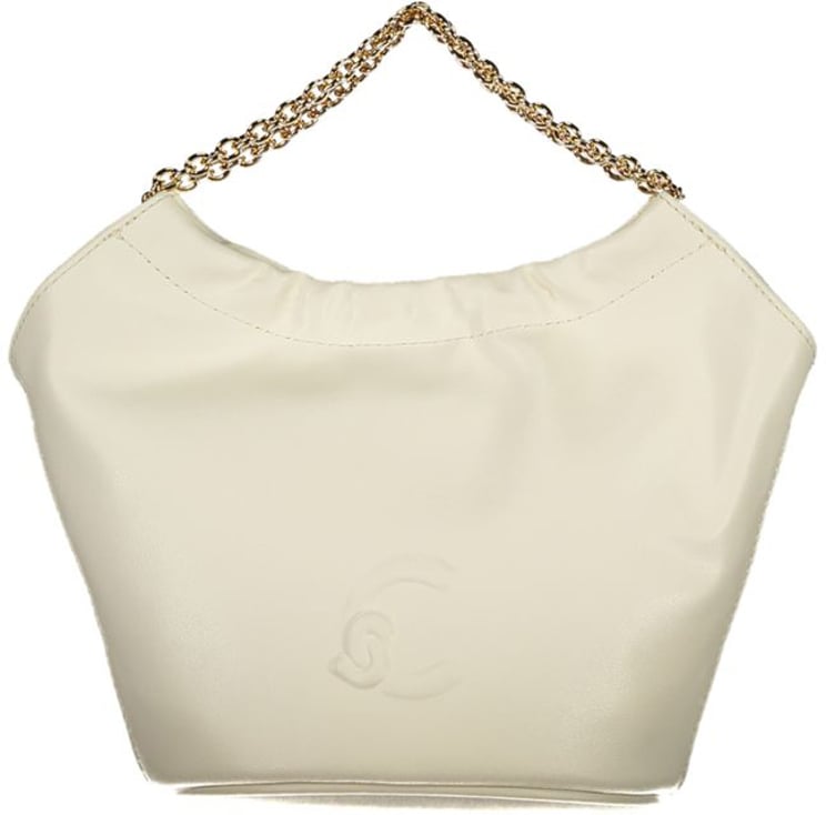 Coccinelle Coccinelle White Leather Handbag