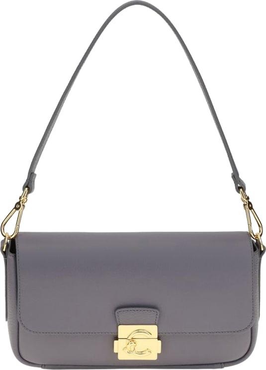 Coccinelle Coccinelle Blue Calf Leather Bos Taurus Shoulder Bag
