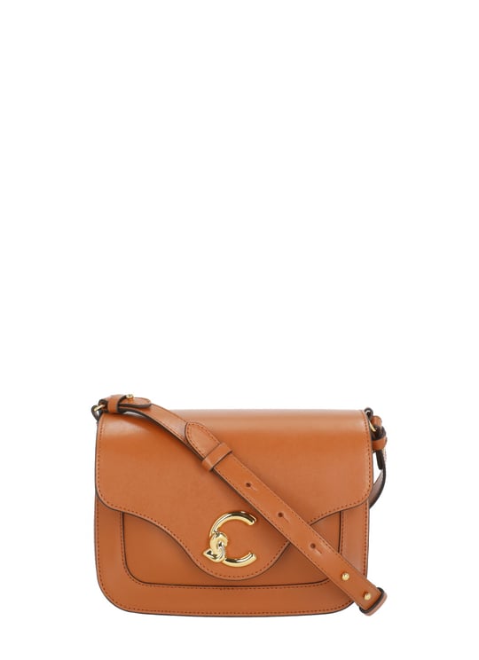 Coccinelle Structured Compact Leather C-Me Small Bag