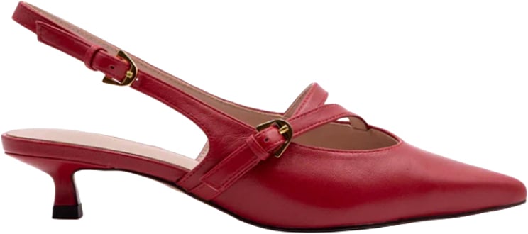 Coccinelle With Heel Rosso