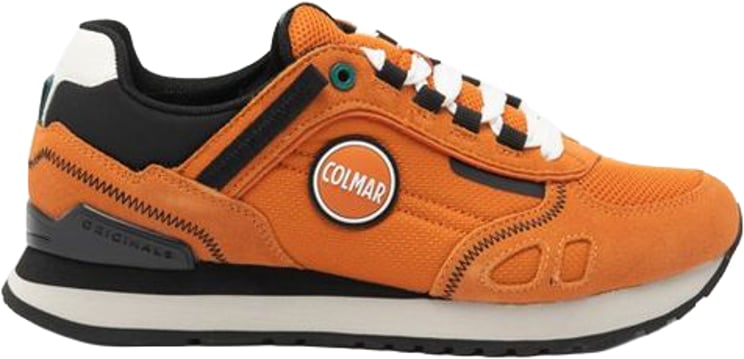 Colmar Originals Colmar Orange Leather Athletic Sneakers