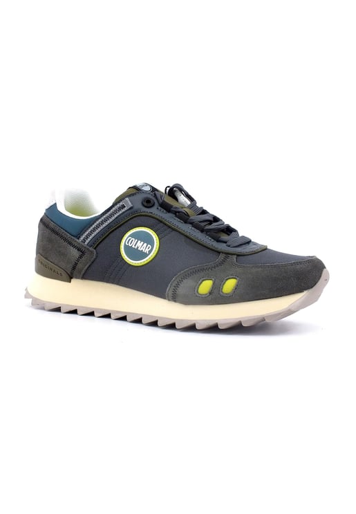 Colmar Originals Low Profile Mixed Leather Sneakers