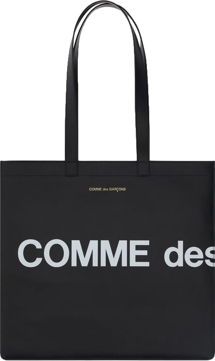 Comme des Garçons Comme Des Garçons Black Calf Leather Bos Taurus Shoulder Bag