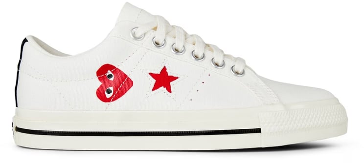 Comme des Garçons Comme Des Garçons Play X Converse One Star Ox Sneakers