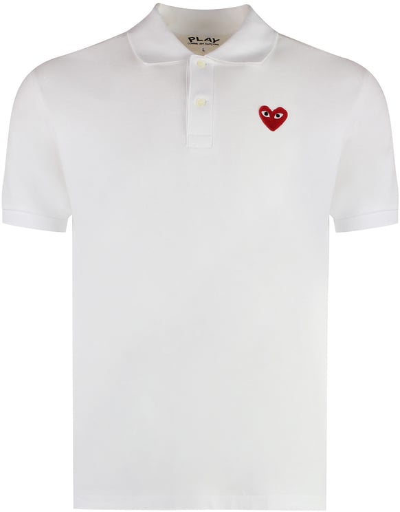 Comme des Garçons Cotton-piqué polo shirt