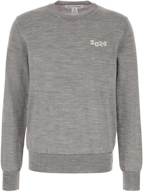 Comme des Garçons Comme Des Garcons Shirt Melange grey wool sweater