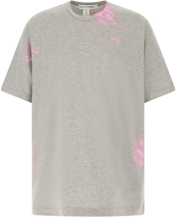 Comme des Garçons Comme Des Garcons Shirt Melange grey cotton oversize t-shirt