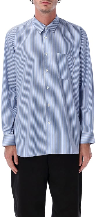 Comme des Garçons Stripes Shirt Blu