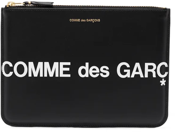 Comme des Garçons Wallet Huge Logo Black