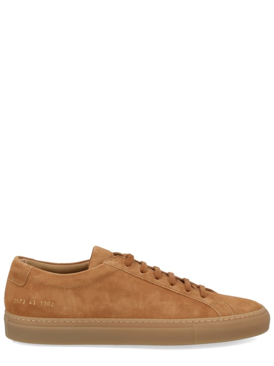 Common Projects White Achilles Leather Low-Top Sneakers