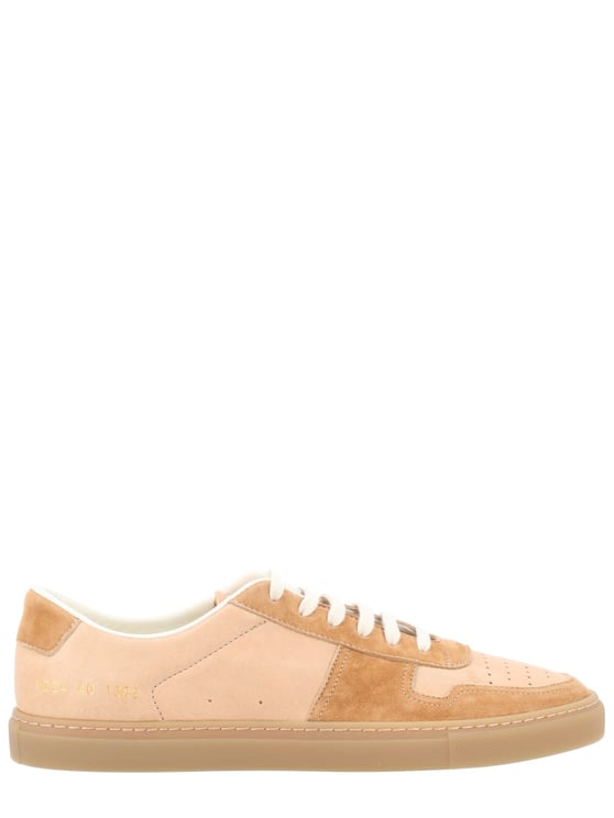 Common Projects Beige Bbal Duo Nappa Leather Sneakers