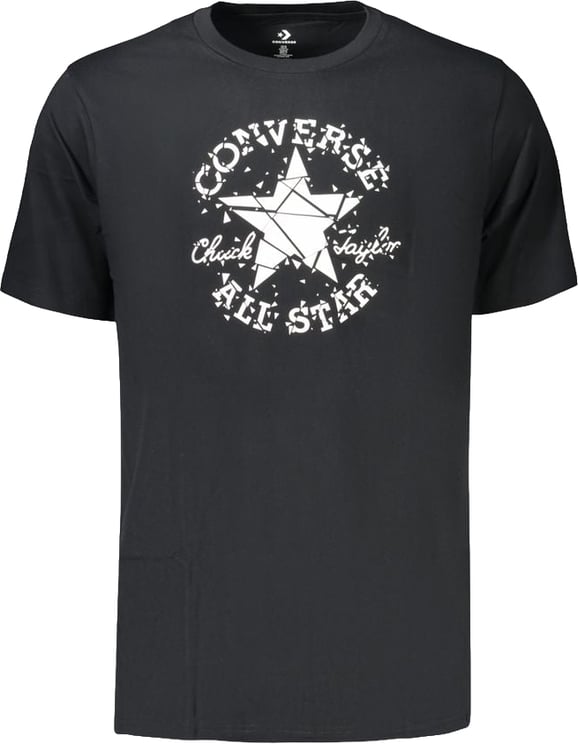 Converse Converse Black Cotton Men's T-Shirt