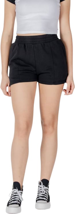 Converse Converse Black Cotton Bermuda Shorts