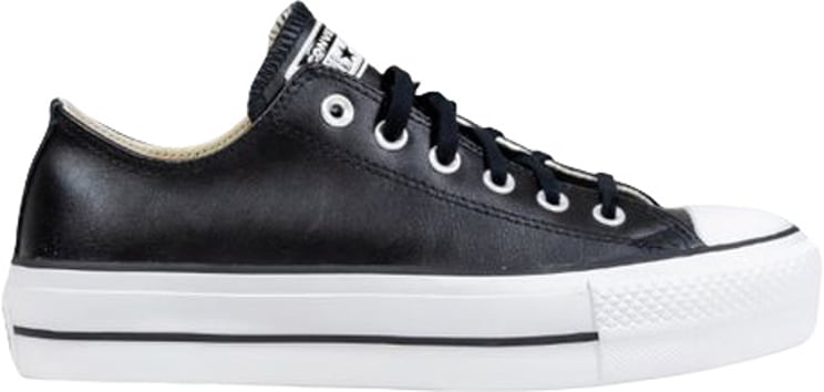 Converse Converse Black Leather Low Top Sneakers
