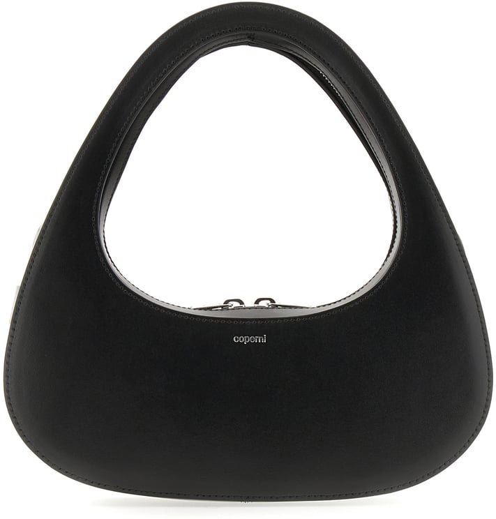 Coperni Coperni Black leather Baguette Swipe handbag