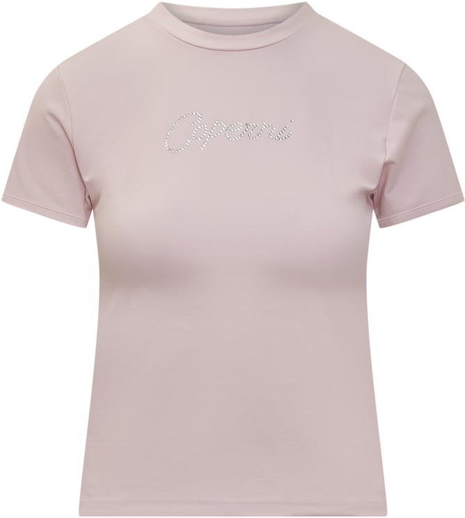 Coperni T-Shirt Logo Crystal