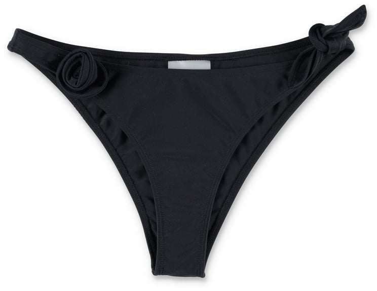 Coperni Flower Bikini Top Nero