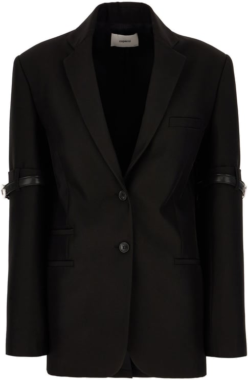Coperni Coperni Black polyester blazer