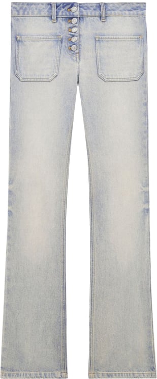 COURREGES Trousers Light Blue Wash