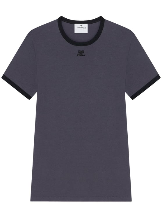 COURREGES T-Shirts And Polos Denim Black