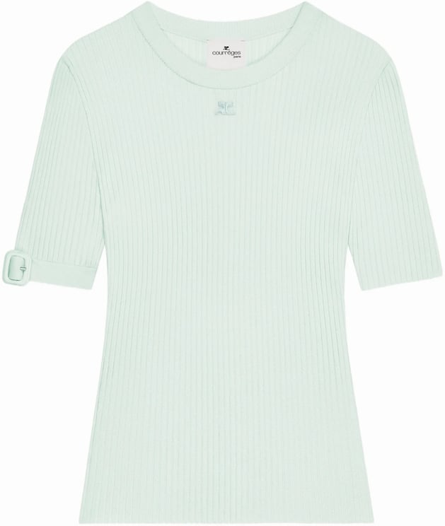 COURREGES Top Mint Green