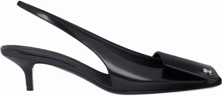COURREGES With Heel Black