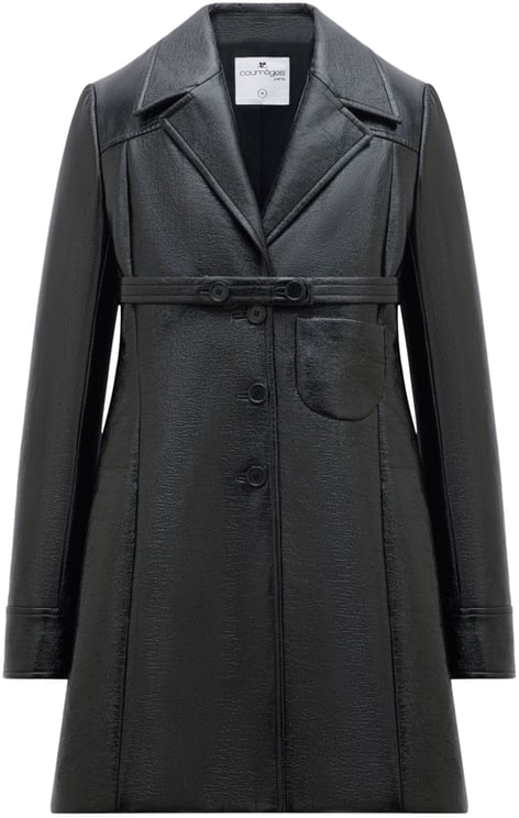 COURREGES Coats Black