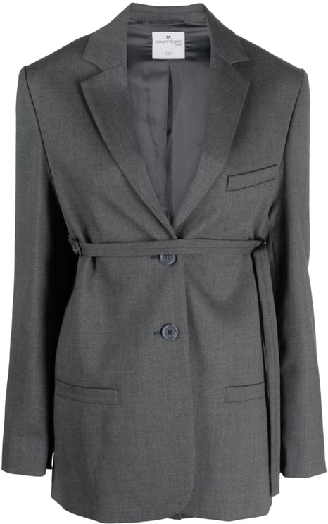 COURREGES Jackets Steel Grey