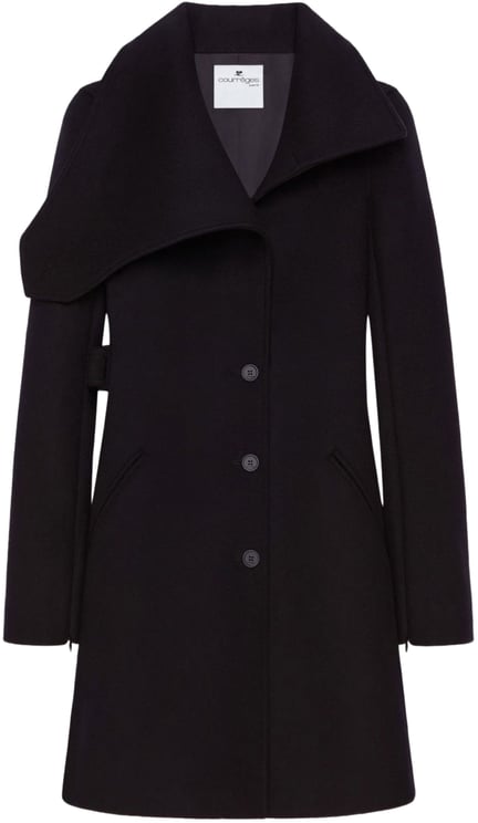 COURREGES Coats Black