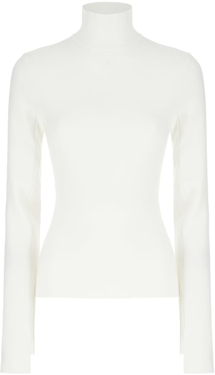 COURREGES Courreges White viscose blend sweater