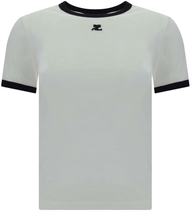 COURREGES Courrèges White Cotton T-Shirt