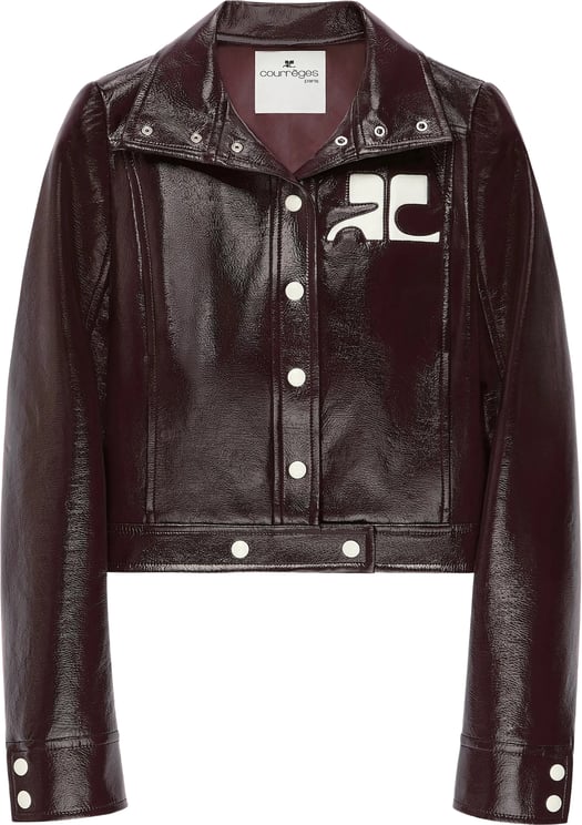 COURREGES Coats Bordeaux