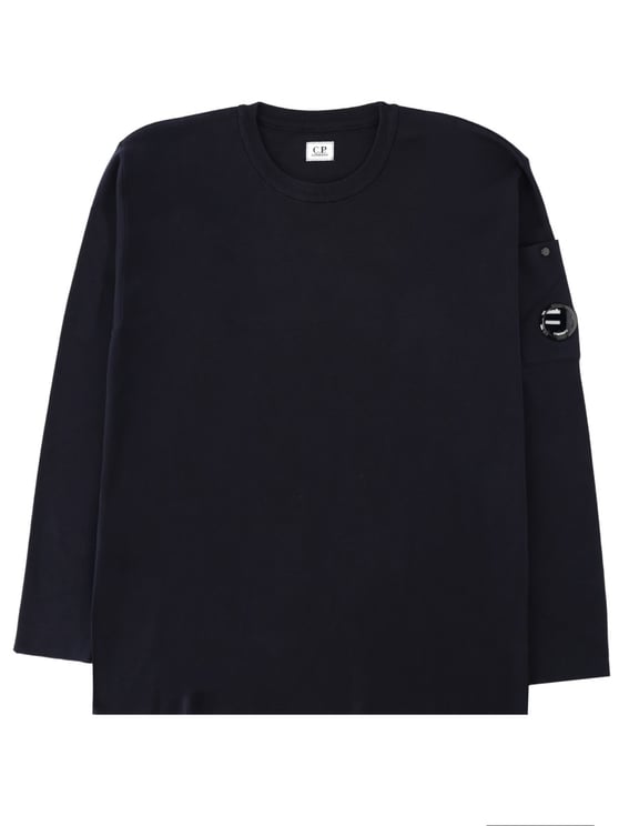 CP Company Long-Sleeved Discreet Sleeve Patch T-Shirt