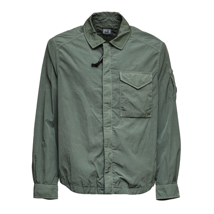CP Company Chrome R Zipped Lens Overshirt