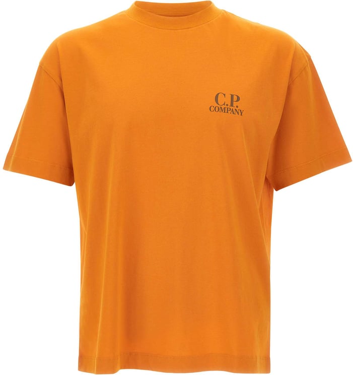 CP Company T-Shirts And Polos Orange