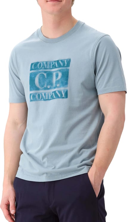 CP Company CP Company T-Shirt Beige Logo T-Shirt