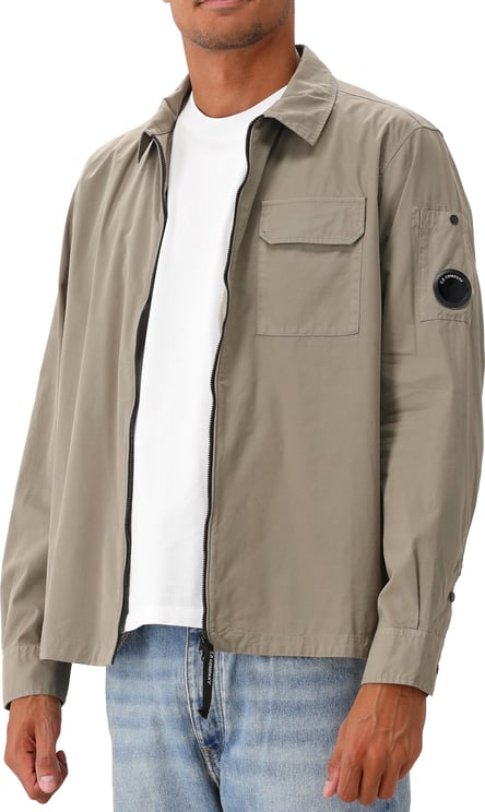 CP Company C.P. Company Overshirt Groen Fallen Rock